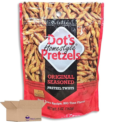 Dot s Pretzels Original Pretzels Case, 5 Ounce, 10 Per Case